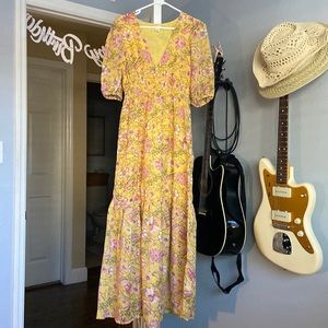 Billabong maxi floral dress